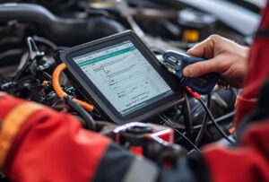 Engine diagnostic check